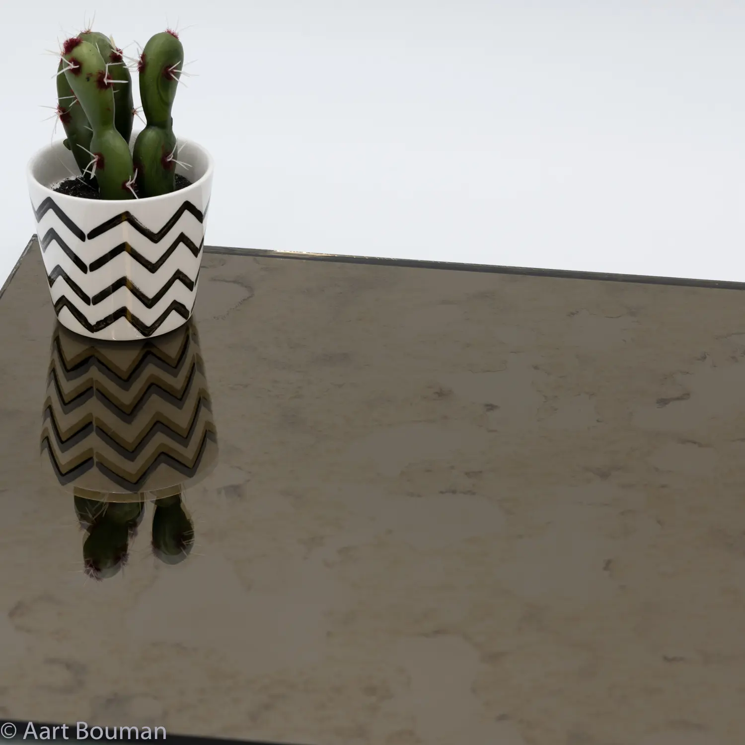 Spiegel antiek brons