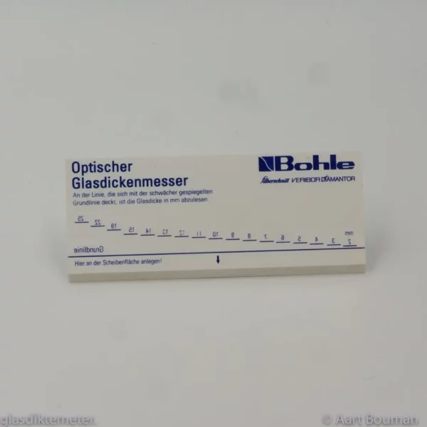 Optische Glasdiktemeter