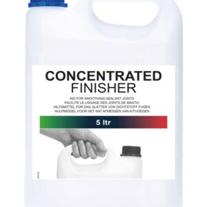 5 liter can met afwerkmiddel
