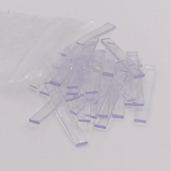 Transparante blokjes 50x6x2 (25 st.) - Afbeelding 2