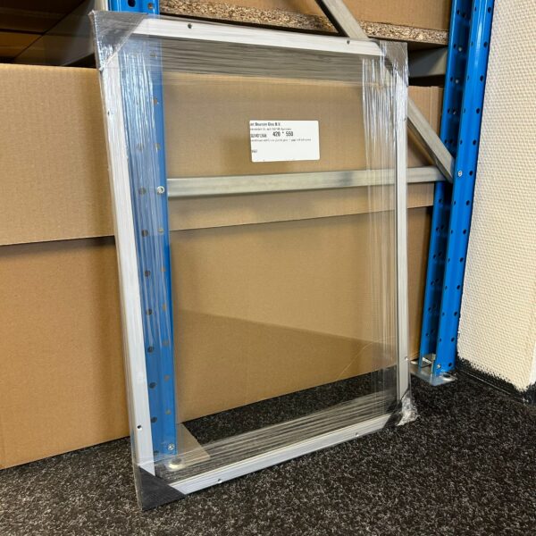 Voorzetraam 6mm blank 420 x 550 mm