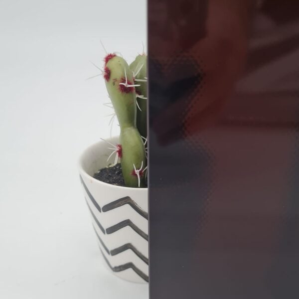 Keramisch hittebestendig zwart glas