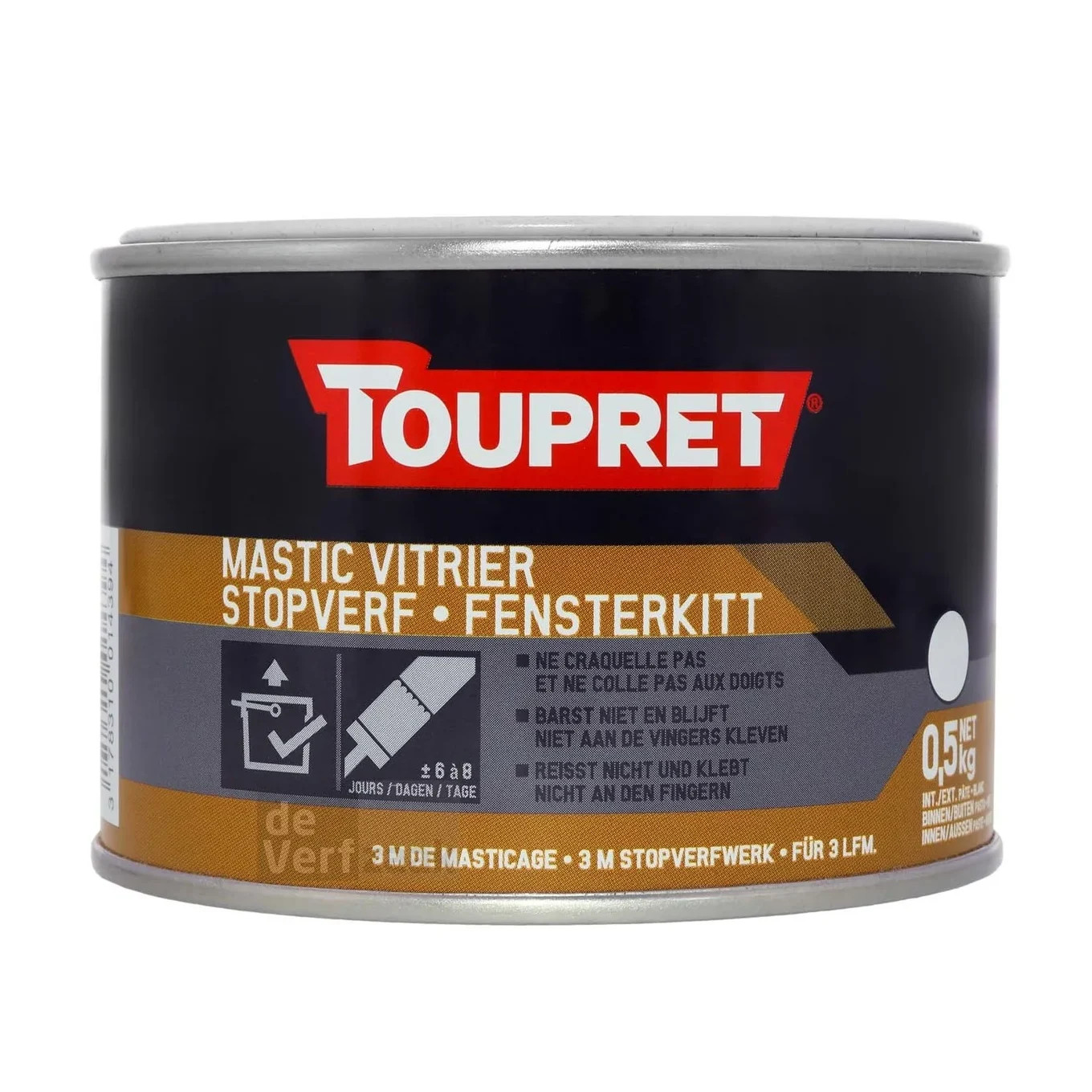 Toupret wit 0.5kg