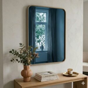 Blauwe spiegel