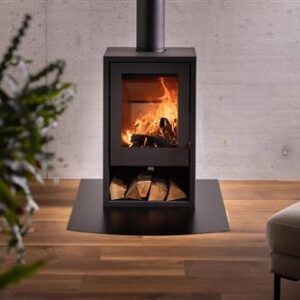 Vloerplaat staal zwart