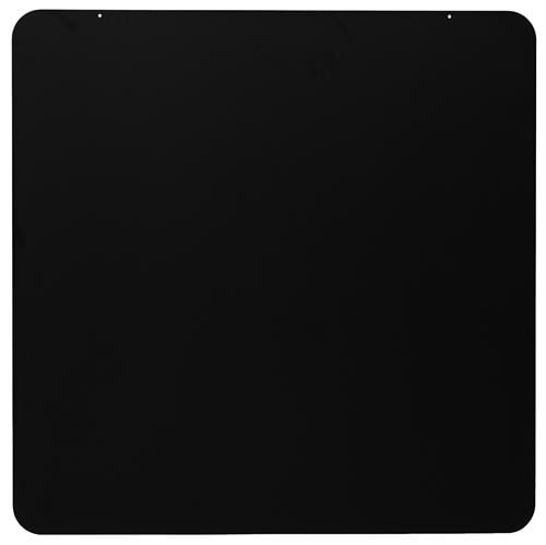 Vloerplaat staal 2MM - 100x100 cm zwart